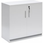 Houseland Prime Line Nízká kancelářská skříňka 02 80 cm bílá – Hledejceny.cz