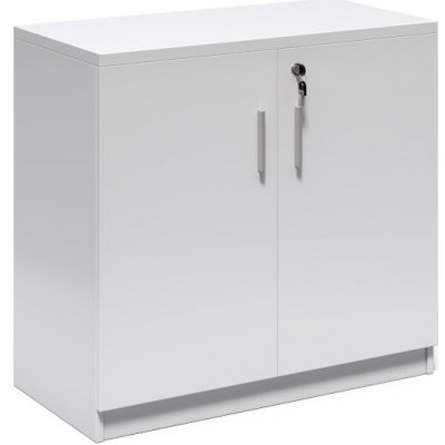 Houseland Prime Line Nízká kancelářská skříňka 02 80 cm bílá – Hledejceny.cz