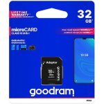Goodram microSDHC UHS-i 32 GB M1AA-0320R12 – Zboží Mobilmania