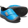 Dětské trekové boty Keen Howser Low Wrap dětská volnočasová obuv 10016433KEN brilliant blue/steel grey