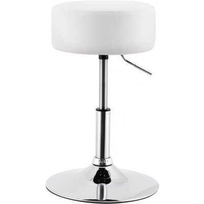 Juskys - Taburetka Tonia bílo-stříbrná – Zboží Dáma