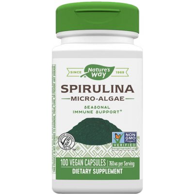 Nature's Way Spirulina 100 kapslí – Hledejceny.cz