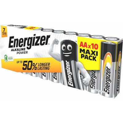 Energizer Classic Alkaline AA 10ks 7638900275001 – Zboží Živě