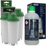 Filter Logic CFL-950B DeLonghi DLS C002 3 ks + DeLonghi EcoDecalk 500 ml – Zboží Dáma