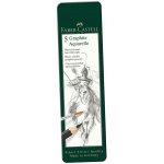 Faber-Castell Akvarelová grafitová tužka Graphite Aquarelle 5 ks plechová krabička 117805 – Zboží Živě