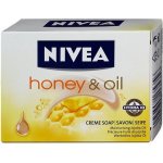 Nivea Honey & Oil krémové mýdlo 100 g – Zboží Dáma