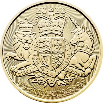 The Royal Mint zlatá mince Royal Arms Royal Mint 1 oz