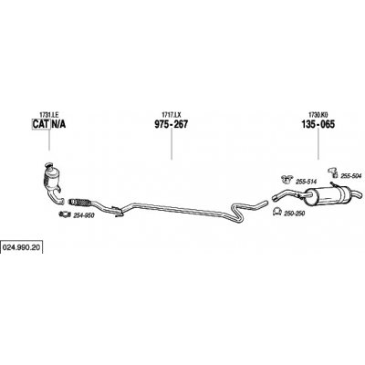 Bosal BS 975-267 – Hledejceny.cz