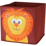 Storagesolutions textilní úložný box 30 x 30 x 30 cm lev – Zbozi.Blesk.cz