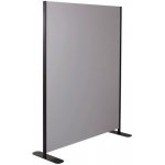 Manutan Expert Colibri 80 x 180 cm tmavě šedý – Zboží Dáma