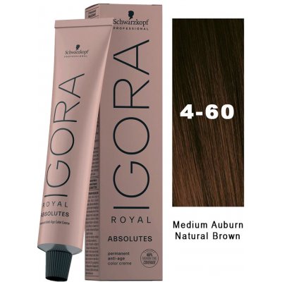 Schwarzkopf Igora Royal Absolutes 7-60 střední blond čokoládová přírodní 60 ml – Sleviste.cz