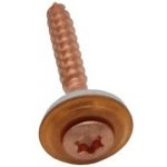 Vrut s podložkou 15 mm 4,5x35 mm Cu – Hledejceny.cz