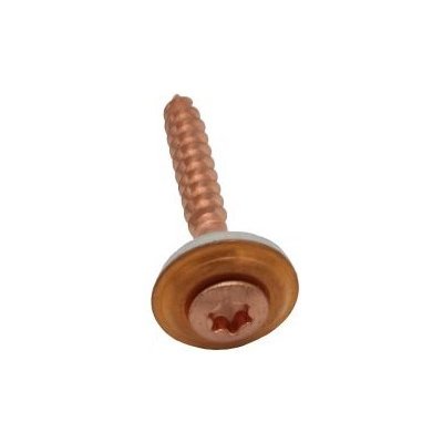 Vrut s podložkou 15 mm 4,5x35 mm Cu – Hledejceny.cz