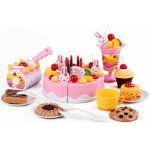 Delicious KX9745 narozeninový dort na krájení s průměrem 14 cm 75 dílů – Hledejceny.cz