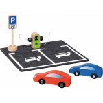 Goki Vláčkodráha budova Dobíjecí stanice se 2 autíčky – Zboží Dáma