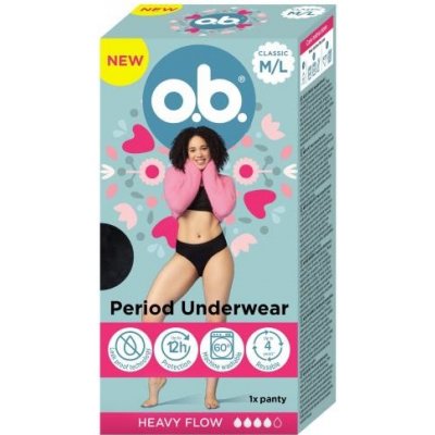 o.b. Period Underwear menstruační kalhotky – Zboží Mobilmania