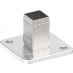 Feldmann 50020-240 - nerezová kotvicí příruba pro jekl pr. 40x40 mm, vrchní i boční, pro nerezové zábradlí 50020-240 – Zboží Mobilmania