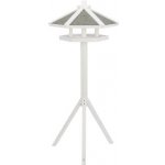 Trixie Natura Venkovní krmítko se stříškou a silem na trojnožce 1,45 m 65 x 46 cm borové dřevo bílé – Zboží Mobilmania
