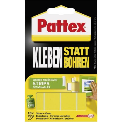 Pattex PXMS1 Oboustranná lepicí páska 40 mm x 20 mm 10 ks