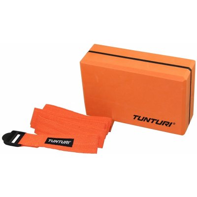 Tunturi Yoga Block & Strap – Hledejceny.cz