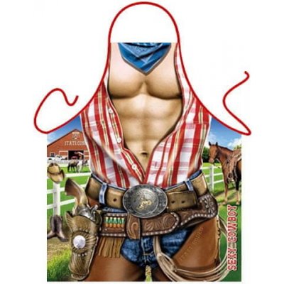 Itati Zástěra Sexy kovboj – Zboží Dáma