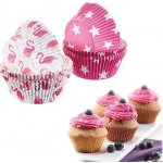 Westmark Košíčky papírové 5 cm plameňák+hvězda 80ks – Zboží Dáma