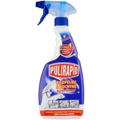 Pulirapid čistící prostředek na koupelny a kuchyně 500 ml – Zboží Dáma