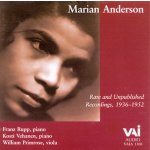 Marian Anderson - Rare and Unpublished Recordings 1936-1952 CD – Hledejceny.cz