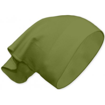 Dětský šátek na hlavu zelená olivová – Sleviste.cz