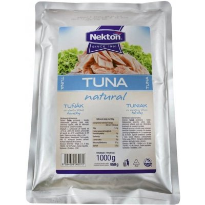 Nekton Tuňák ve vlastní šťávě kousky 1000 g – Zboží Dáma