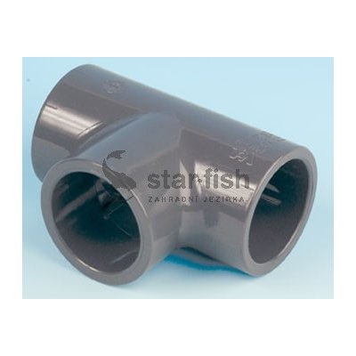 PVC T - kus 90°, ø 20 mm, připojení lepení x lepení – Sleviste.cz