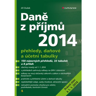 Daně z příjmů 2014 - Dušek Jiří – Hledejceny.cz