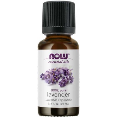 Now Essential Oil, Lavender oil 100% Pure éterický olej Levandule 10 ml – Zboží Mobilmania