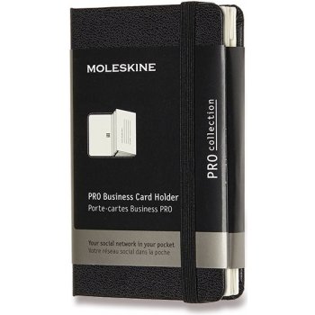 Moleskine Vizitkář Pro černý A7