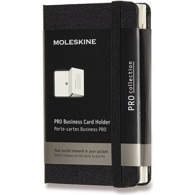 Moleskine Vizitkář Pro černý A7 – Hledejceny.cz