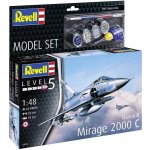 REVELL ModelSet letadlo 63813 Dassault Mirage 2000C CF_18-63813 1:48 – Hledejceny.cz
