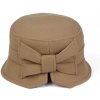 Klobouk Krumlovanka dámský vlněný klobouk Bucket Kr-0020 béžový