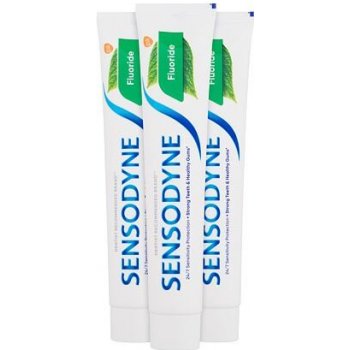 Sensodyne Fluoride Zubní pasta 75 ml 3ks