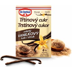 Dr. Oetker Cukr třtinový s mletým vanilkovým luskem 8 g