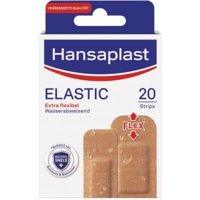 Hansaplast Elastic náplast 20 ks – Zbozi.Blesk.cz