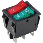 andos Přepínač dvoupólový - přepínání pomalé/rychlé jízdy a vypínač O-I, 6 pin, PREP54 – Sleviste.cz