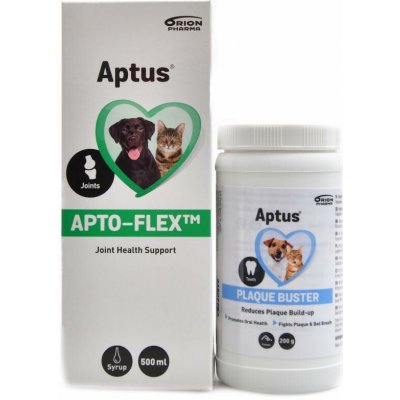 Aptus Apto-flex vet sirup 500 ml Aptus plaque buster 200 g – Hledejceny.cz