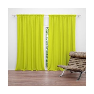 Sablio Závěs Citrónová: 2ks 140x250cm – Hledejceny.cz