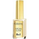 Regenerace a výživa nehtů Eveline Cosmetics Nail Therapy regenerační elixír na nehty a nehtovou kůžičku (Argan Elixir 8 in 1) 12 ml