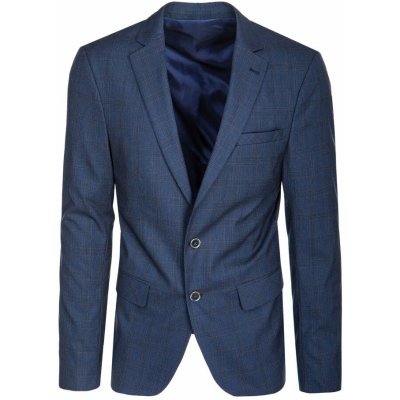 Stylové pánské sako zdobené kostkovaným vzorem – Hledejceny.cz