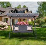 Aga Zahradní houpačka MAJKA tmavě šedá – Sleviste.cz