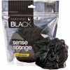 Mycí houba a žínka Suavipiel pánská smyslná houba na mytí Black Sense Sponge