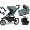 Kočárek THULE Trojkombinace 5v1 Urban Glide 3 + Bassinet + příslušenství 2024 + Avionaut Cosmo RWF Mid Blue