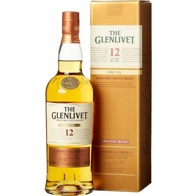 Glenlivet First Fill 12y 40% 0,7 l (kazeta)