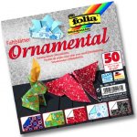 Papíry na origami 15x15cm, 50 listů, ornamental – Zboží Dáma